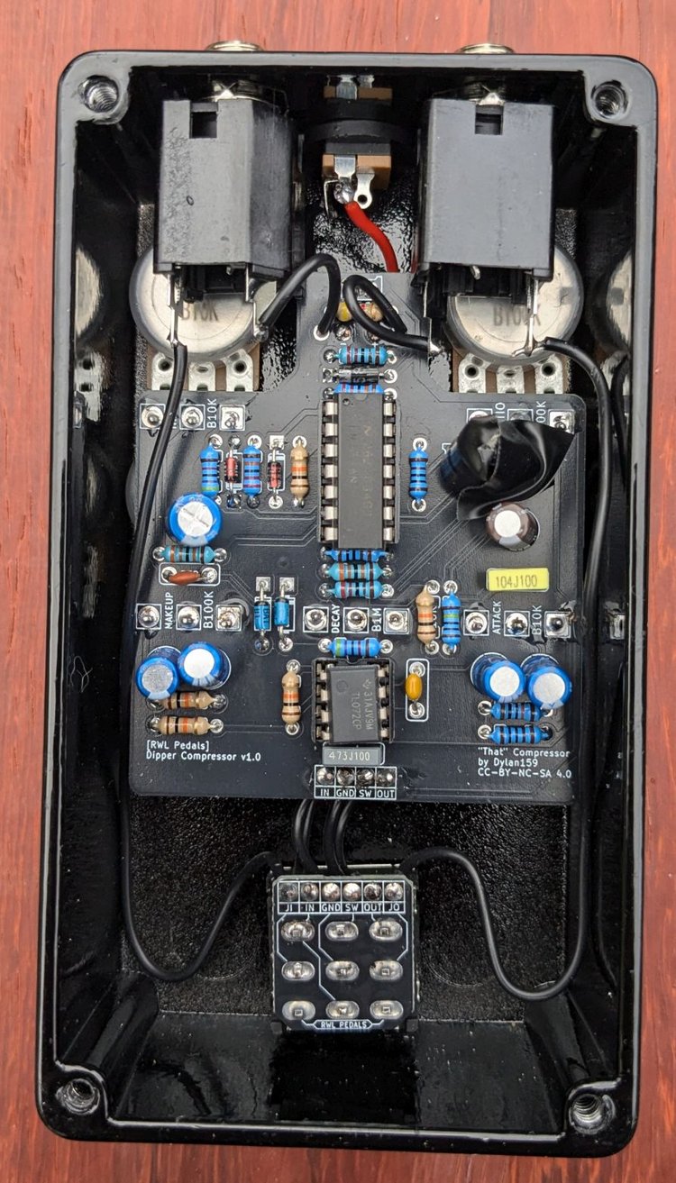 Dipper Compressor guts
