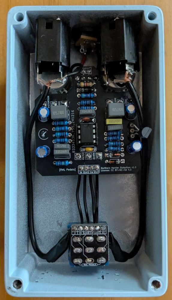 Harrier Distortion guts