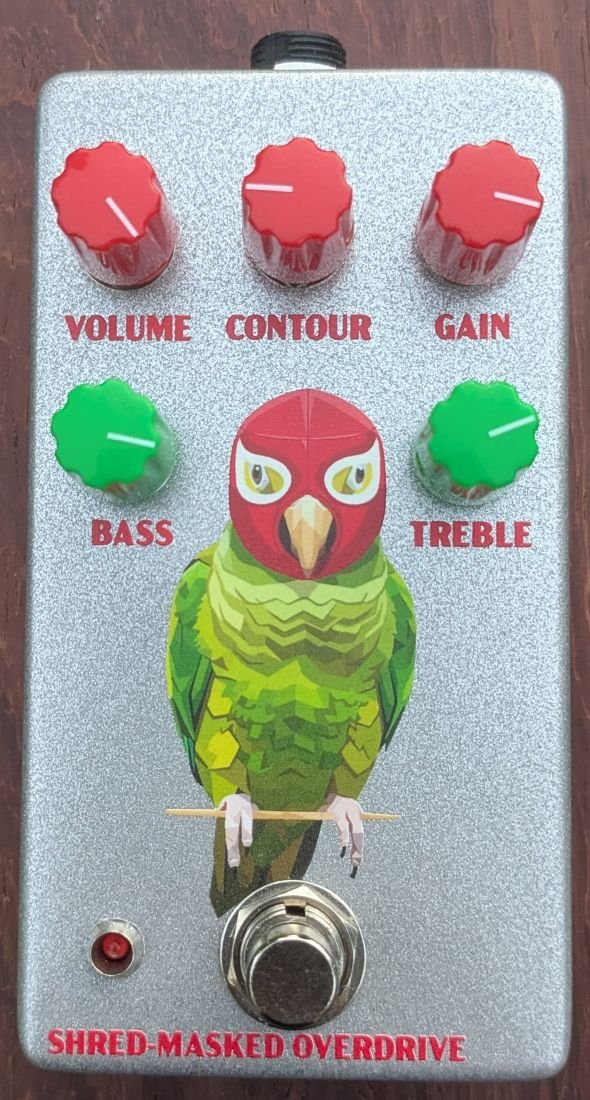 Shred-masked Overdrive front