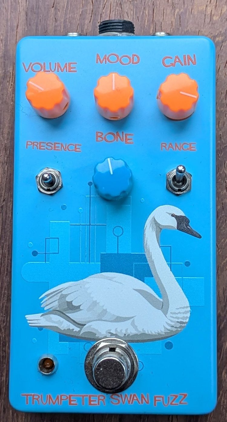 Trumpeter Swan Fuzz front
