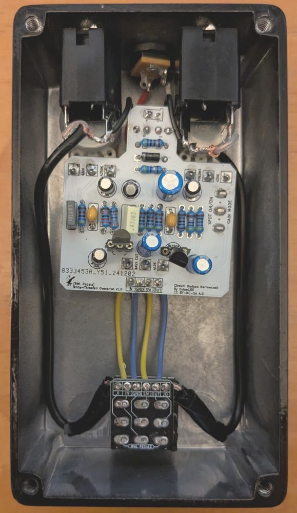 White-Throated Overdrive guts